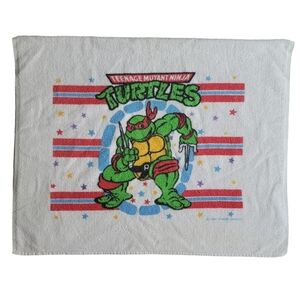 VTG‎ 80s Teenage Ninja Mutant Turtles Dundee USA Kids Beach Towel
